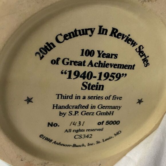 20th Century In Review 100 Years Of Great Achievement 1940-1959 Stein - Picture 4 of 11
